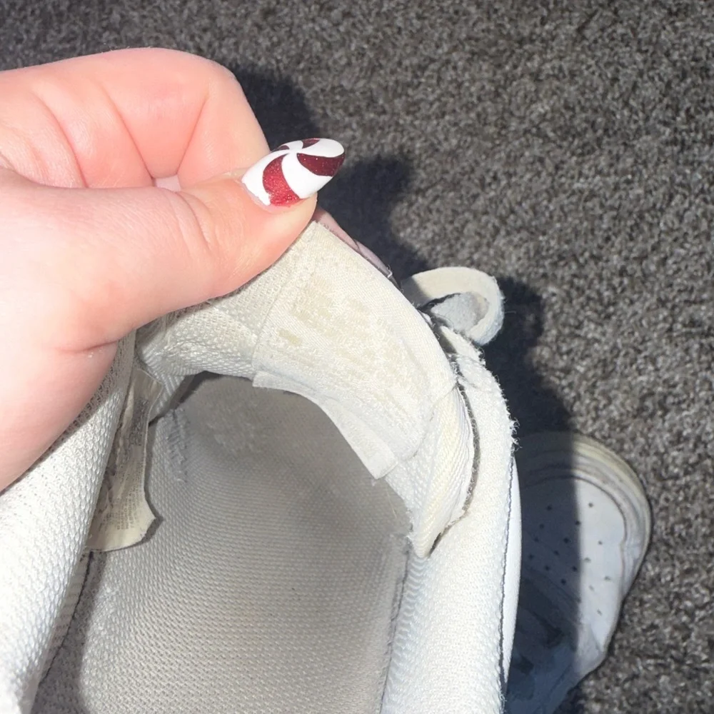 Nike White‎ and Gray Athletic Shoes